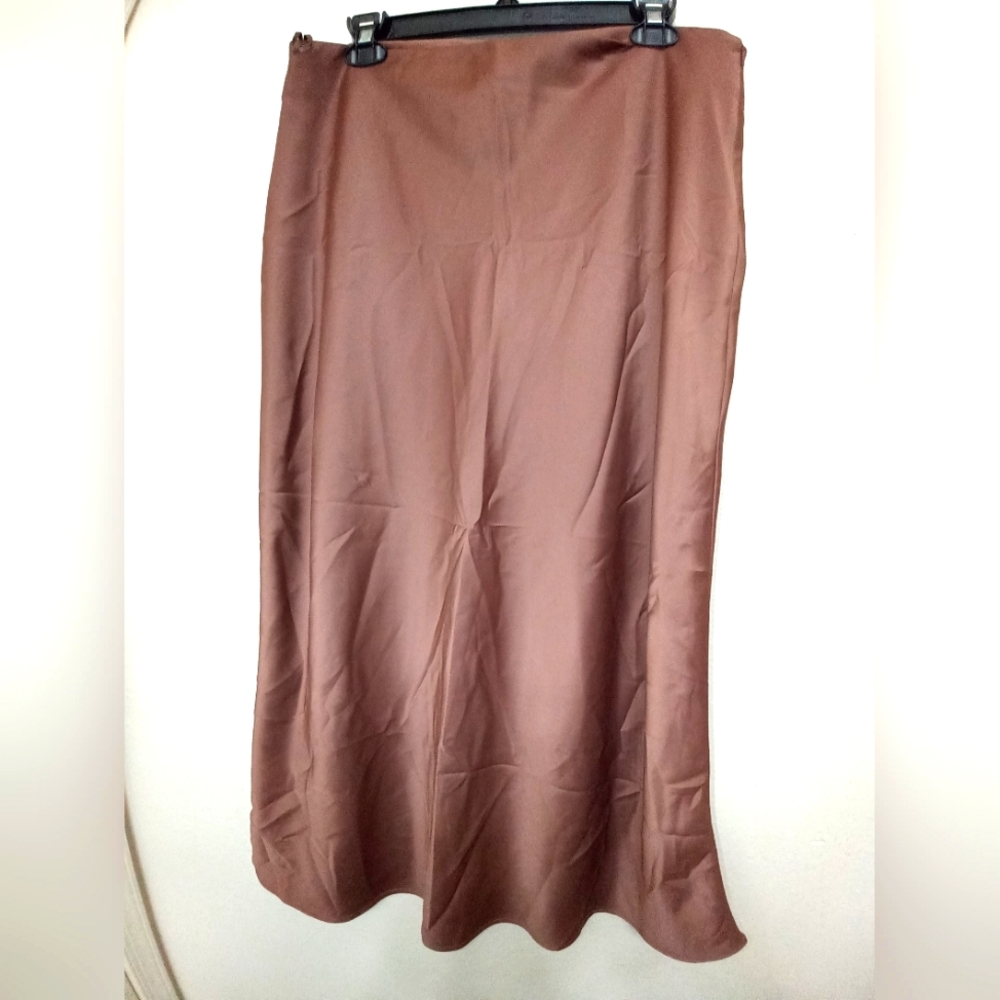 PRIMARK UK Brand Satin A-Line Skirt